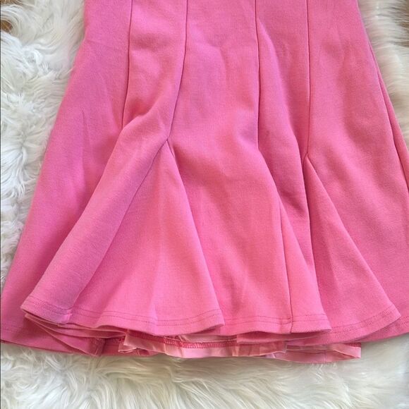 NWT Beyond Egreis Dress Pink Sleeveless Dress Flare Bodice Medium - Picture 3 of 11